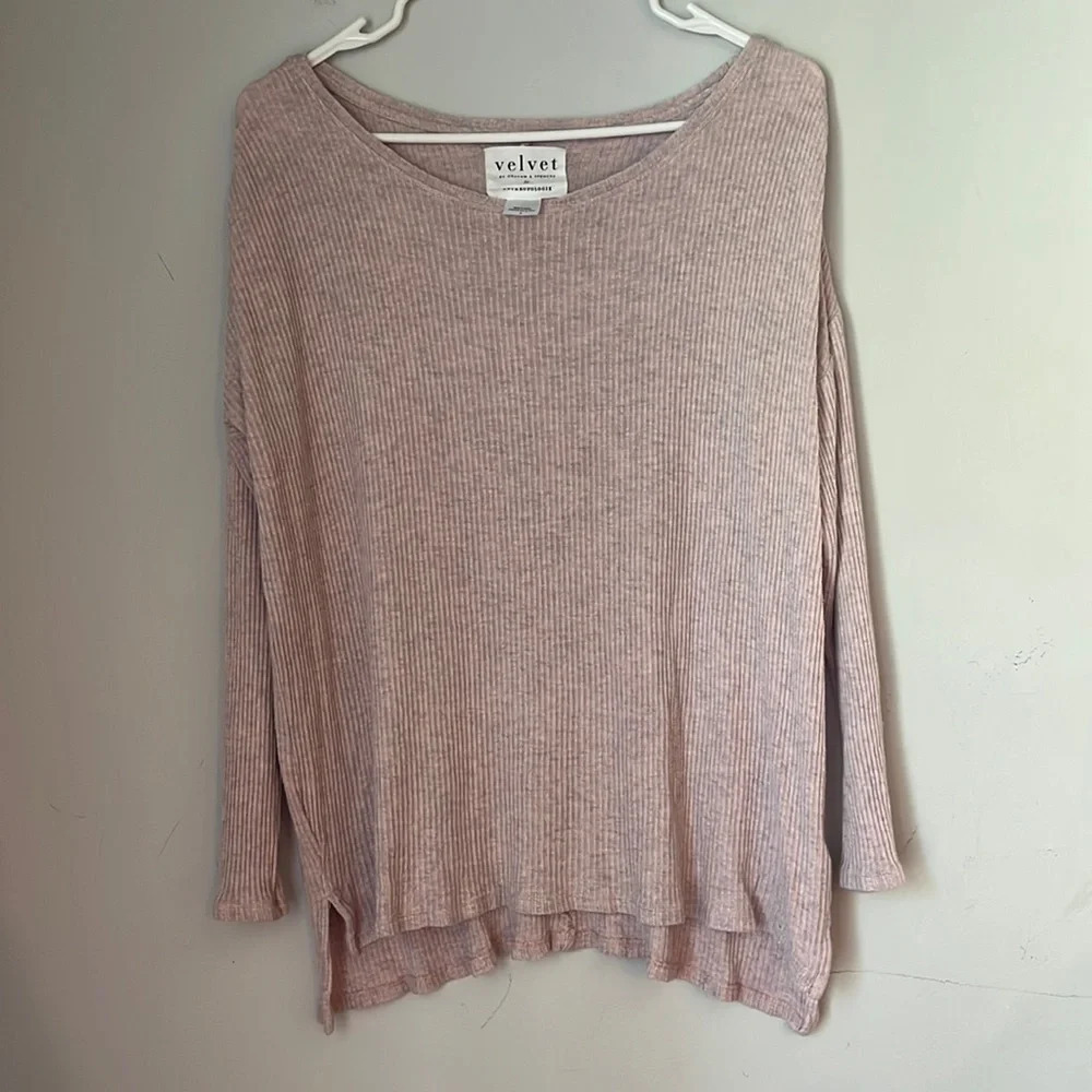 Anthropologie Velvet by Graham & Spencer for Anthropologie sweater size small